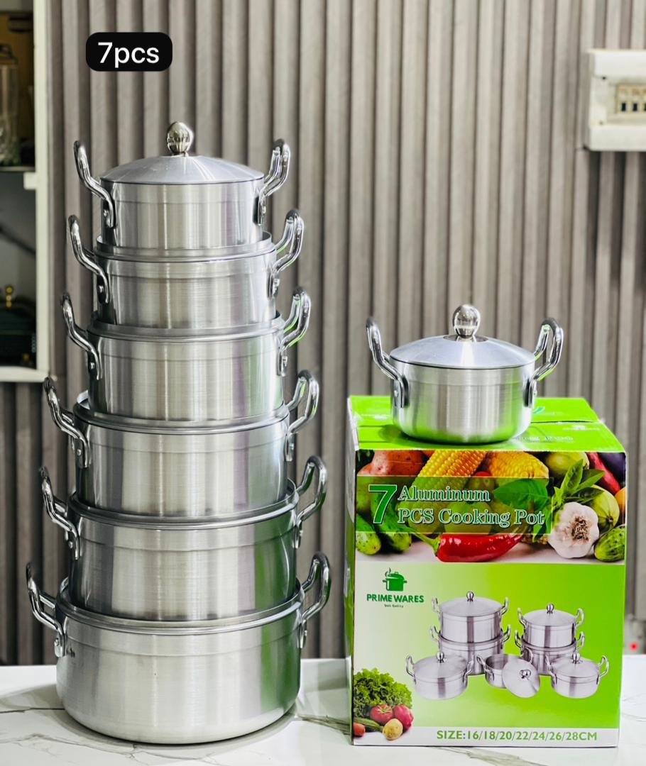 Aluminum pots